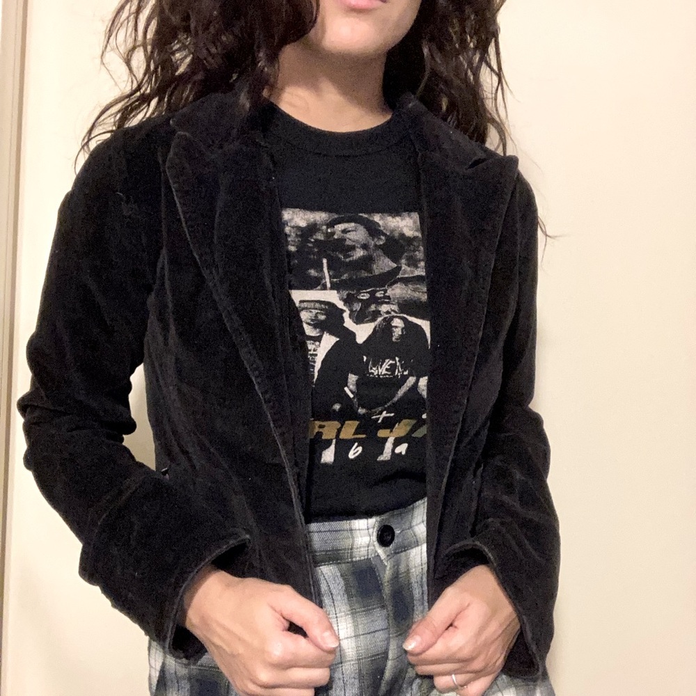 Vintage Black Corduroy Jacket